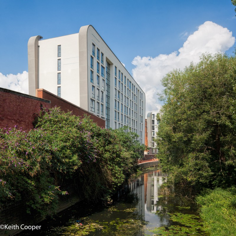 Student housing, canal