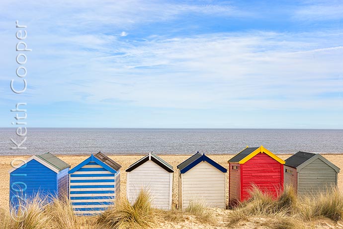 beach huts Southwold