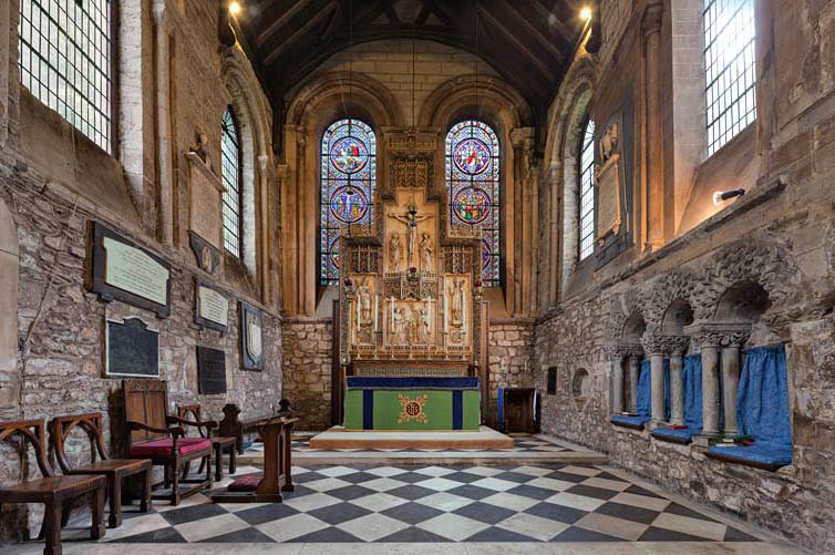 high altar at St Mary de Castro