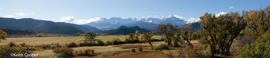 Colorado, looking towards Mt Sneffles
