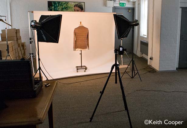 photographing clothing product photography training