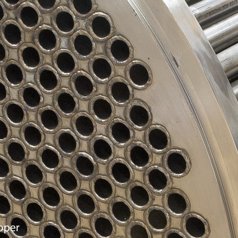 Heat exchanger pipework