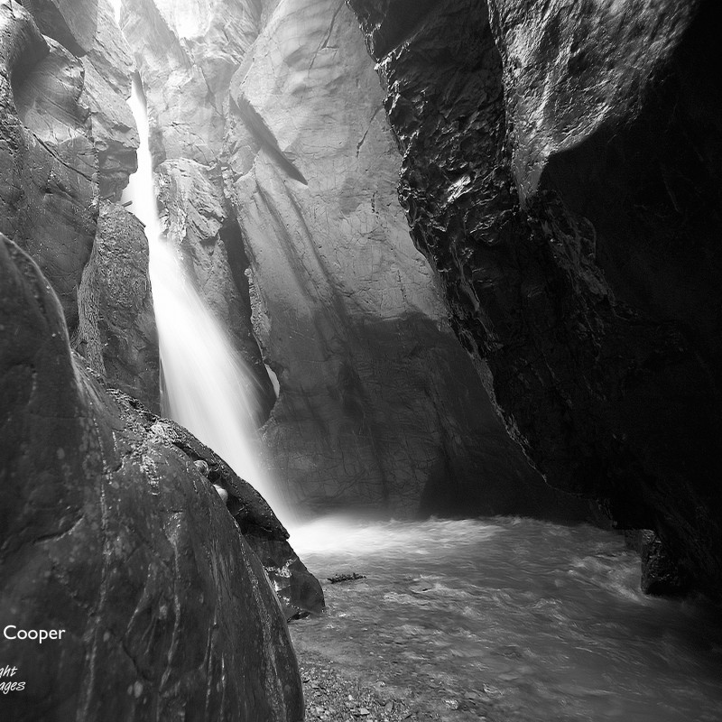 Box Canyon falls