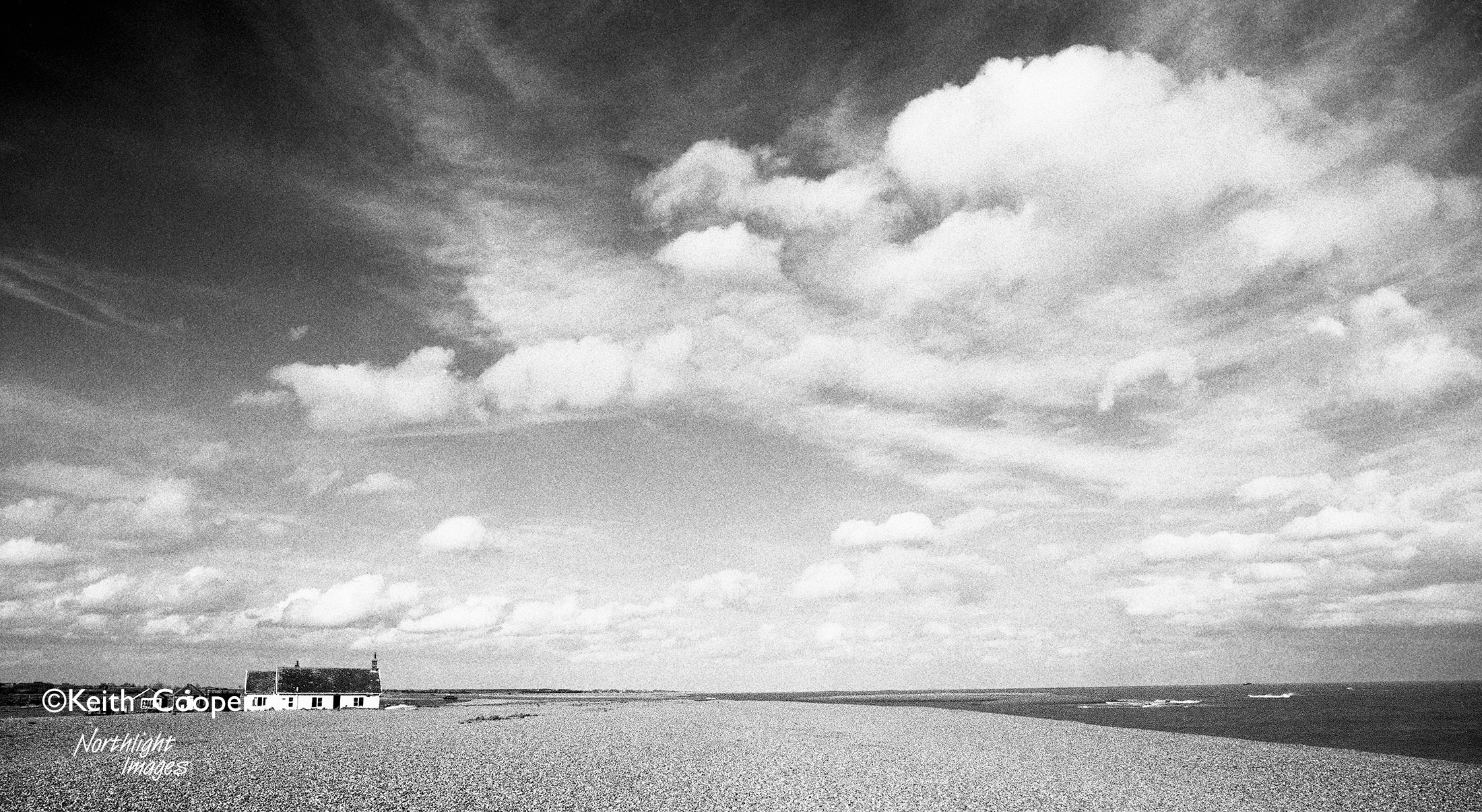 Shingle Street in Suffolk