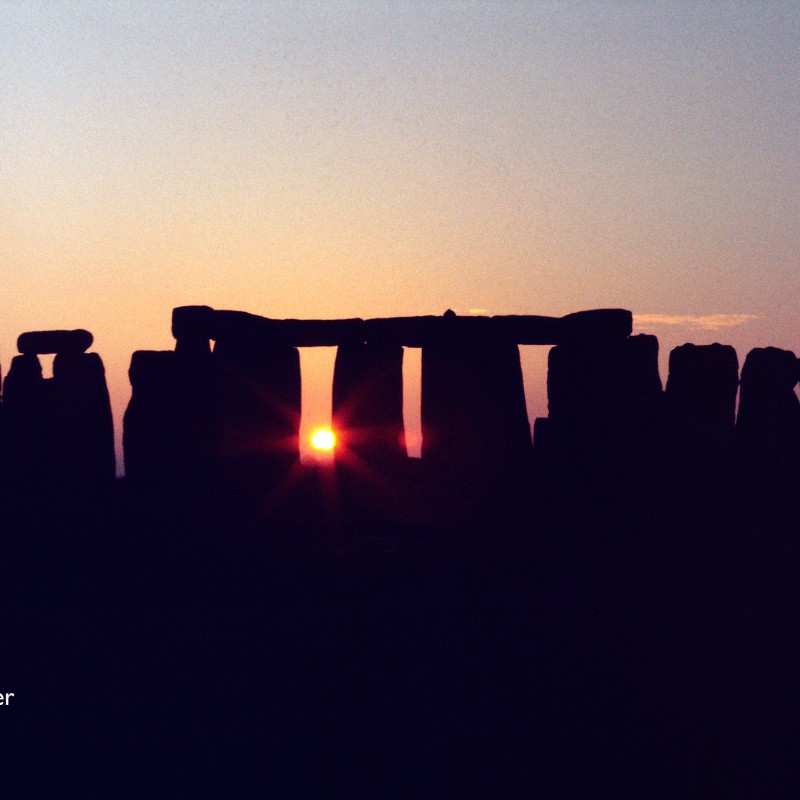 Stonehenge, Winter solstice sunset