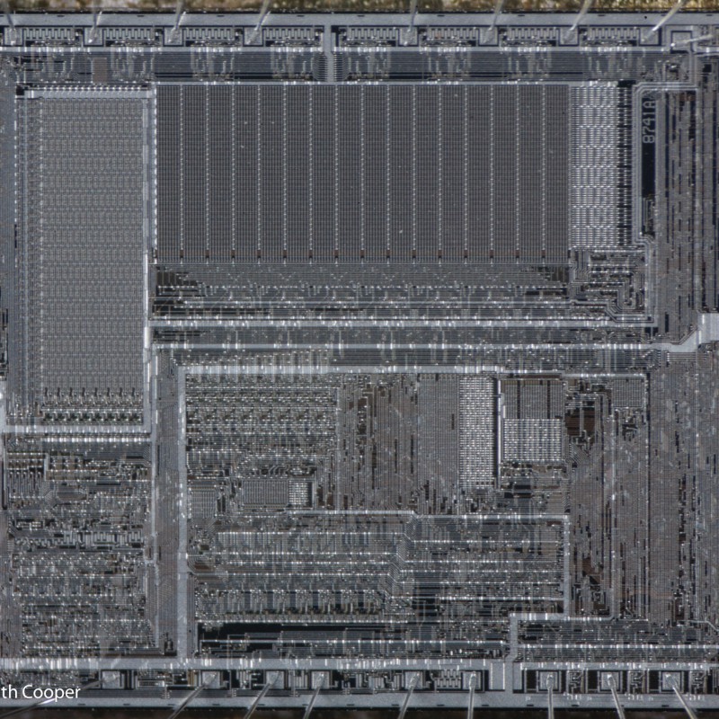 Microprocessor chip
