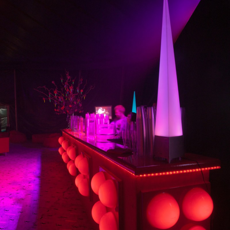 VIP bar at corporate event
