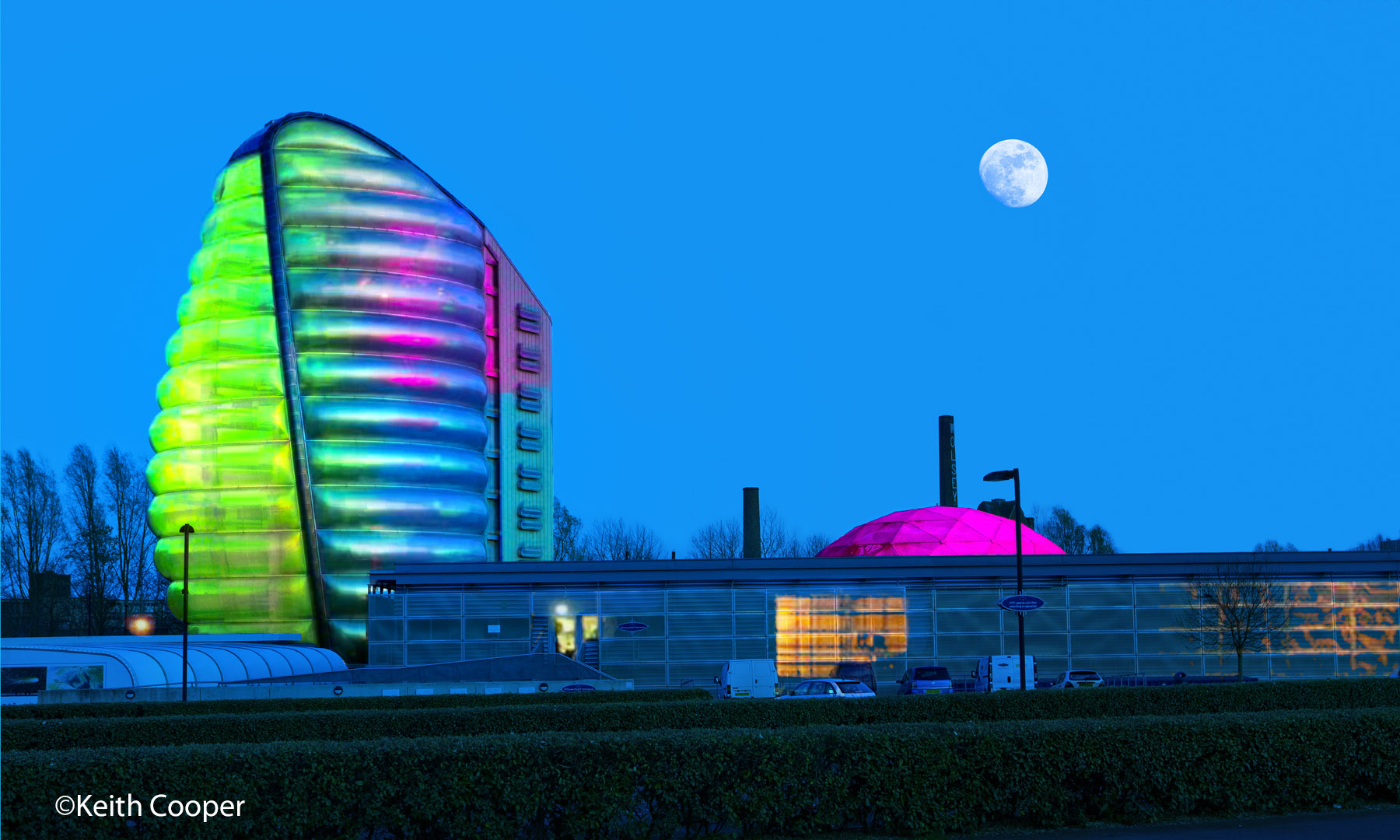 Moonrise, National Space Centre