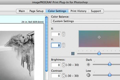 Printing greyscale images and removing unwanted colour tints