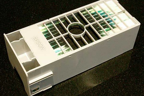 Maintenance tank in Epson large format printers