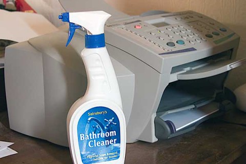 Simple Inkjet printer cleaning