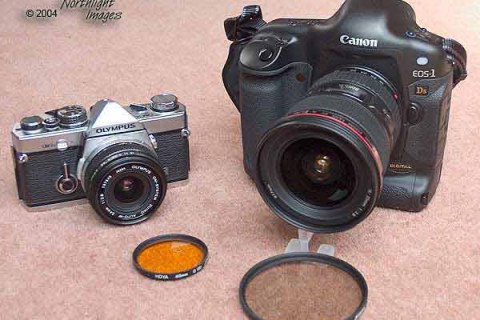 A 35mm black and white landscape photographer goes digital