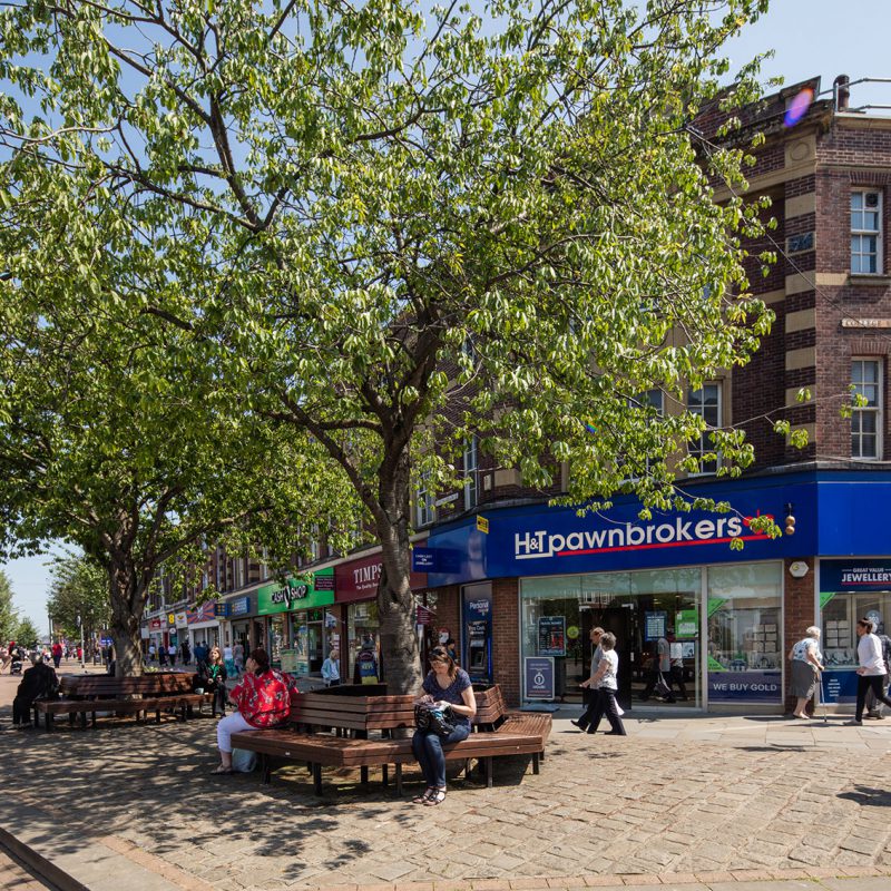 City centre businesses, Rotherham