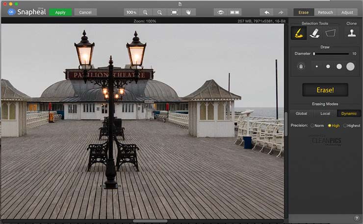 snapheal no-people-at-pier