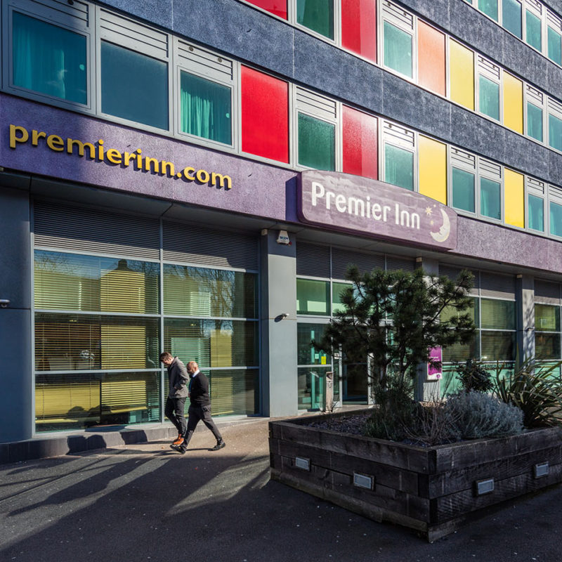 Premier Inn entrance