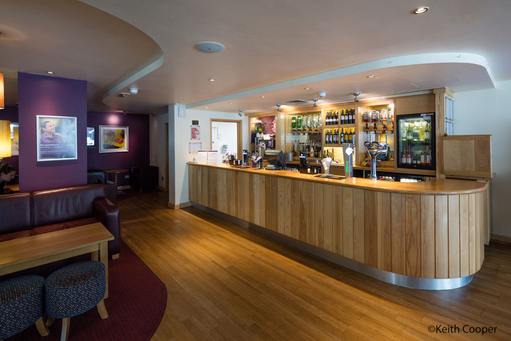 Premier Inn bar