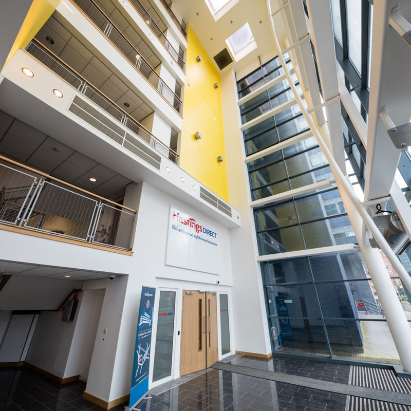 office entrance hall
