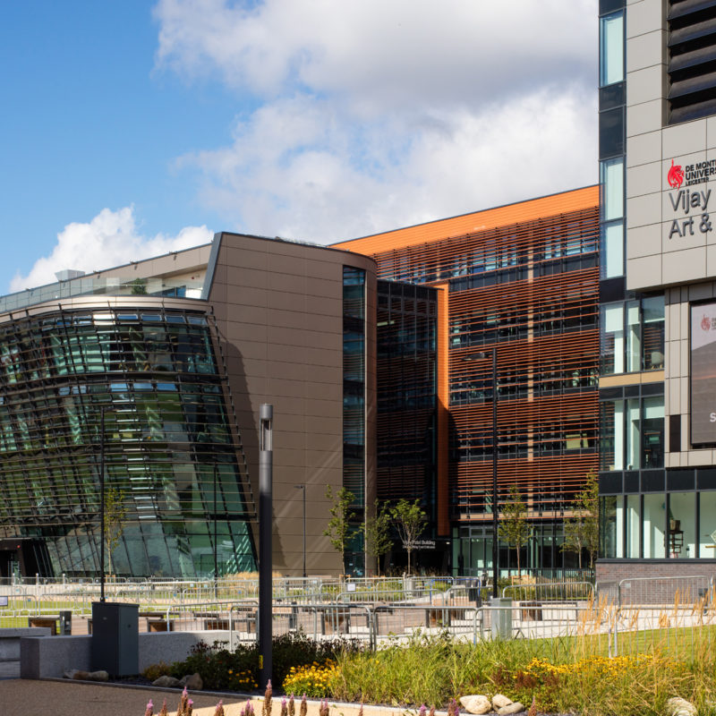 dmu vijay patel building and gallery
