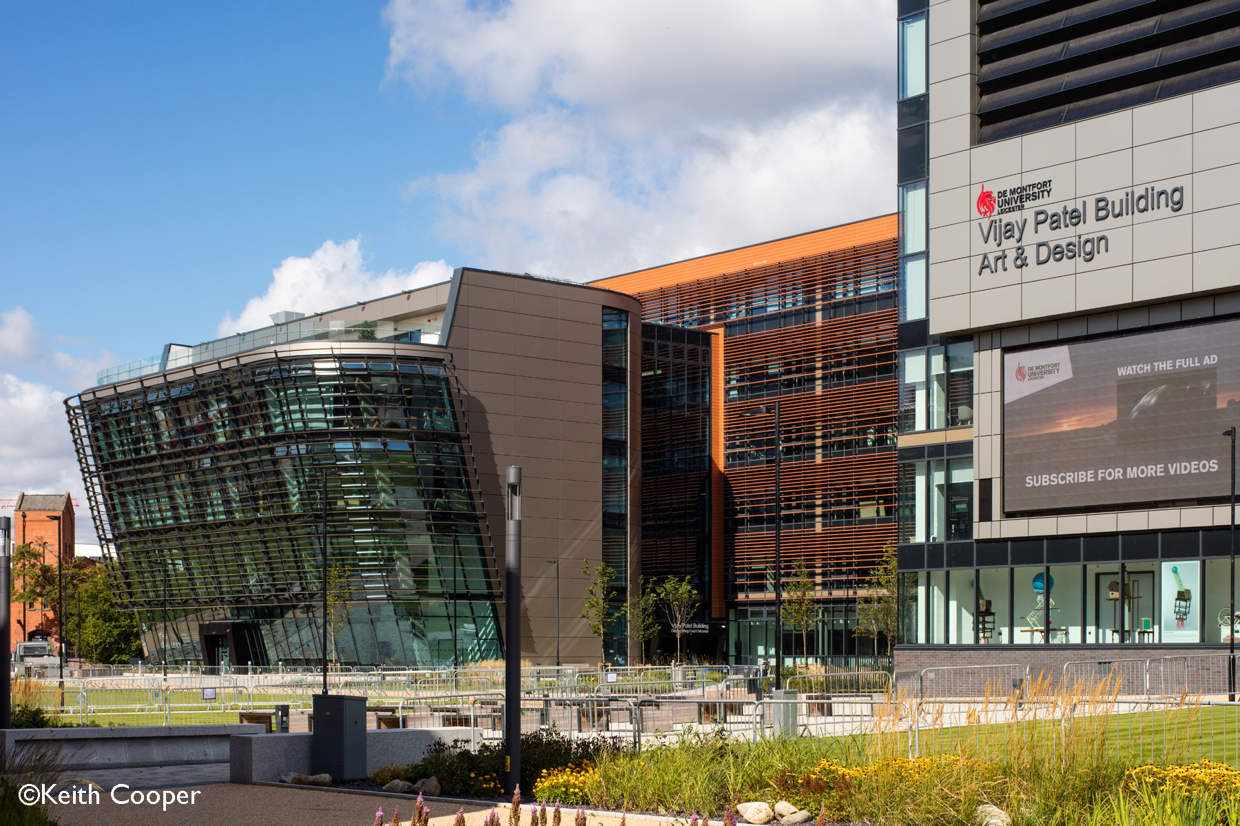 dmu vijay patel building and gallery