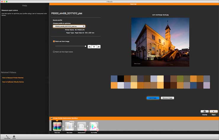 extract colours from picture
