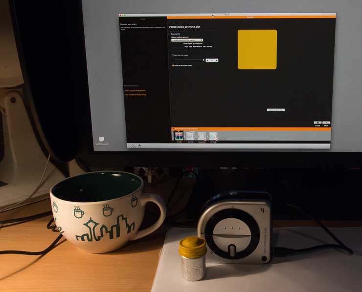 spot colour measurement