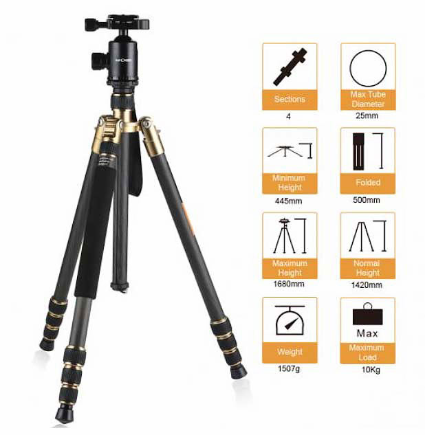 tripod specs