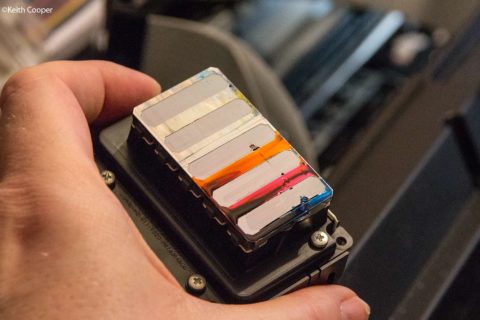 Repairing an Epson P5000 printer