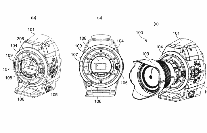 patent cine eos ovf