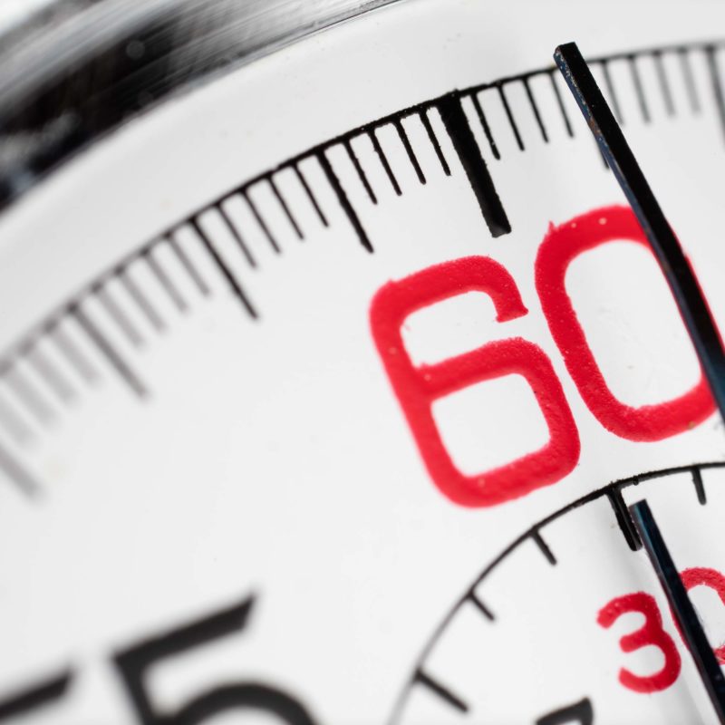 stopwatch dial