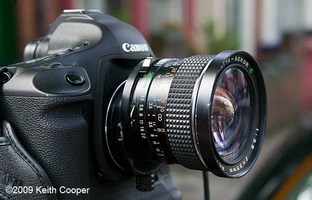 mamiya 35mm shifted up