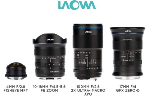 Four new Laowa lenses