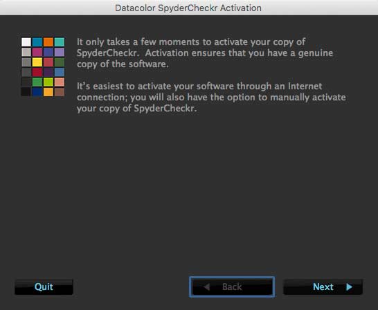 activation screen
