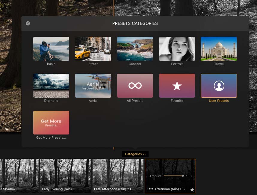 lots of presets