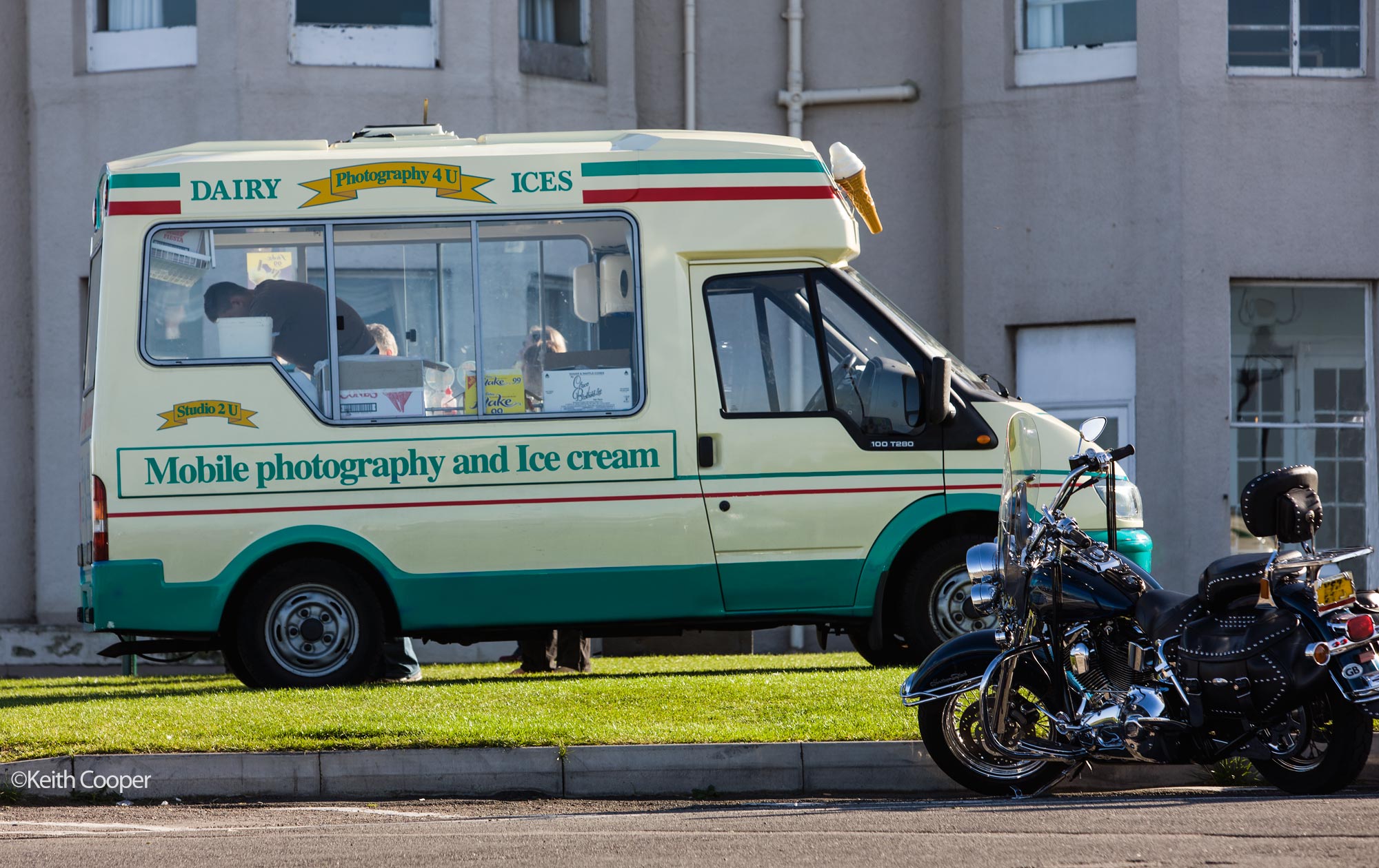mobile photography business photography and ice cream van