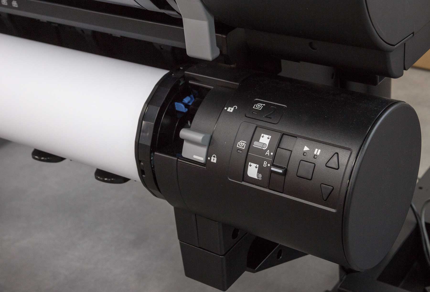 second roll holder