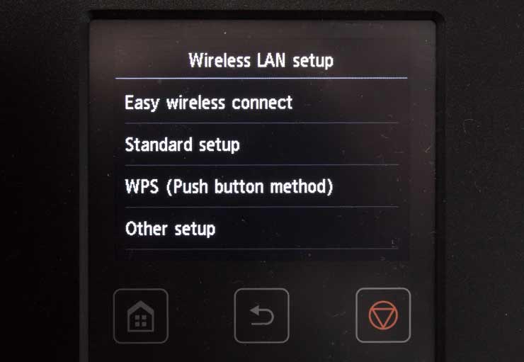 wireless LAN setup