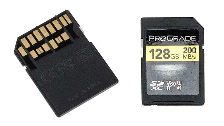 card front and back