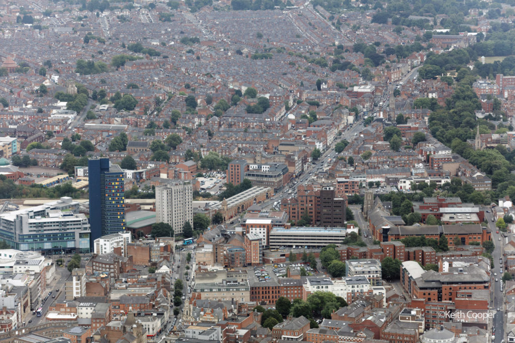 London road and the station