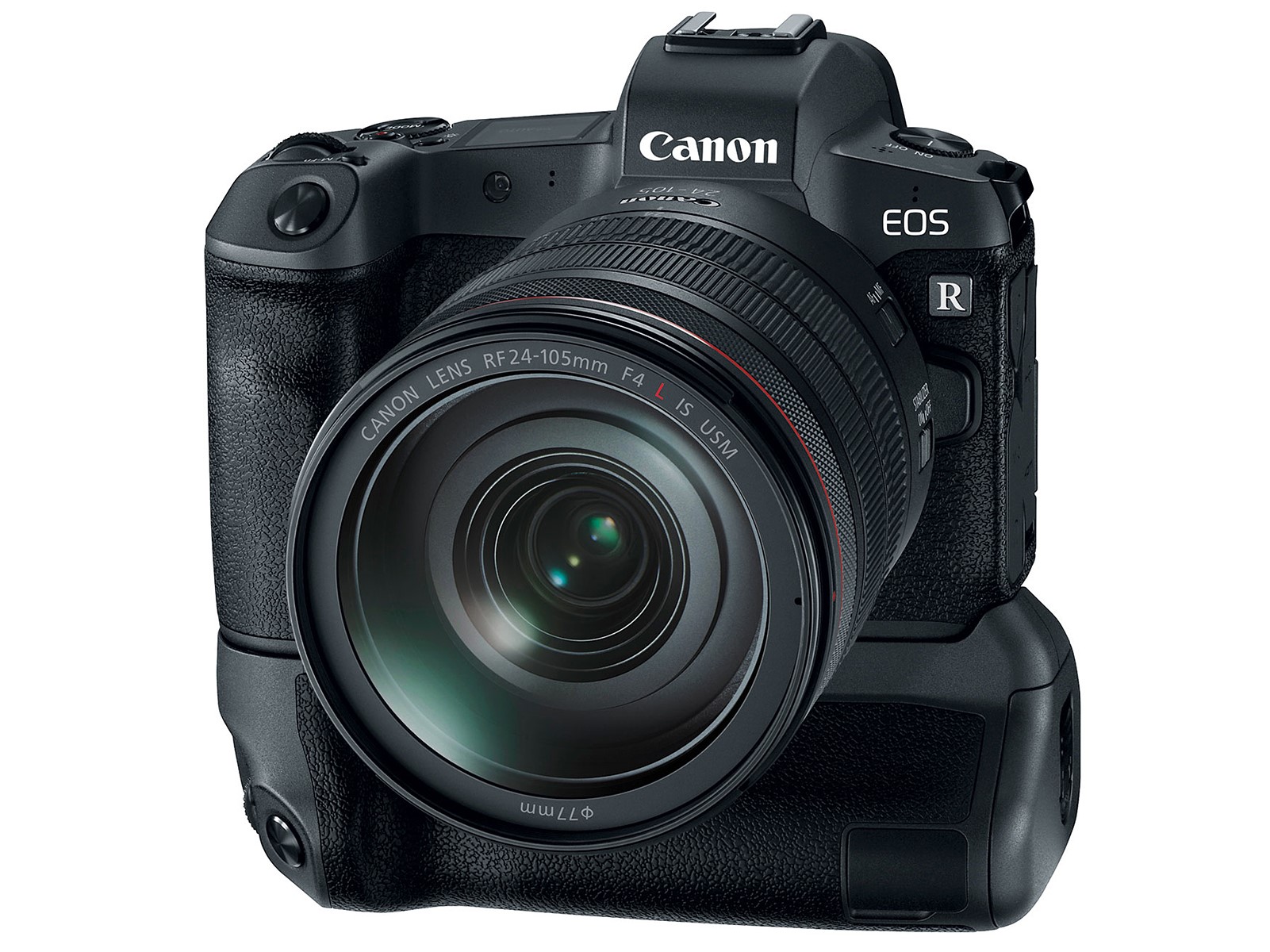 EOS R and grip