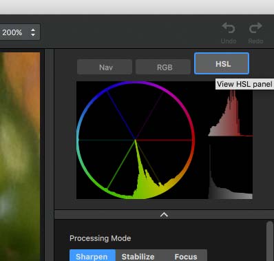 hsl vector display