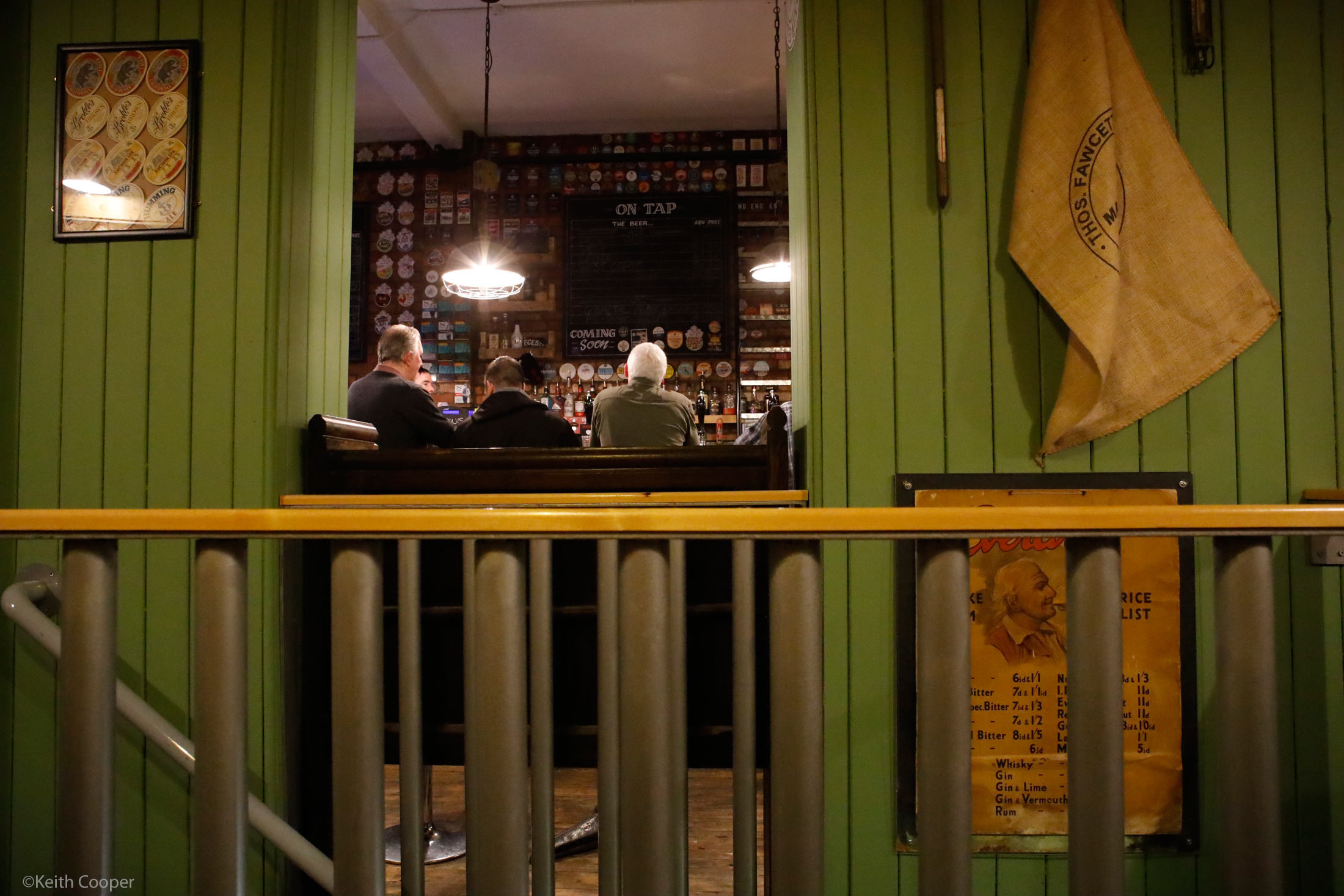 looking glass bar