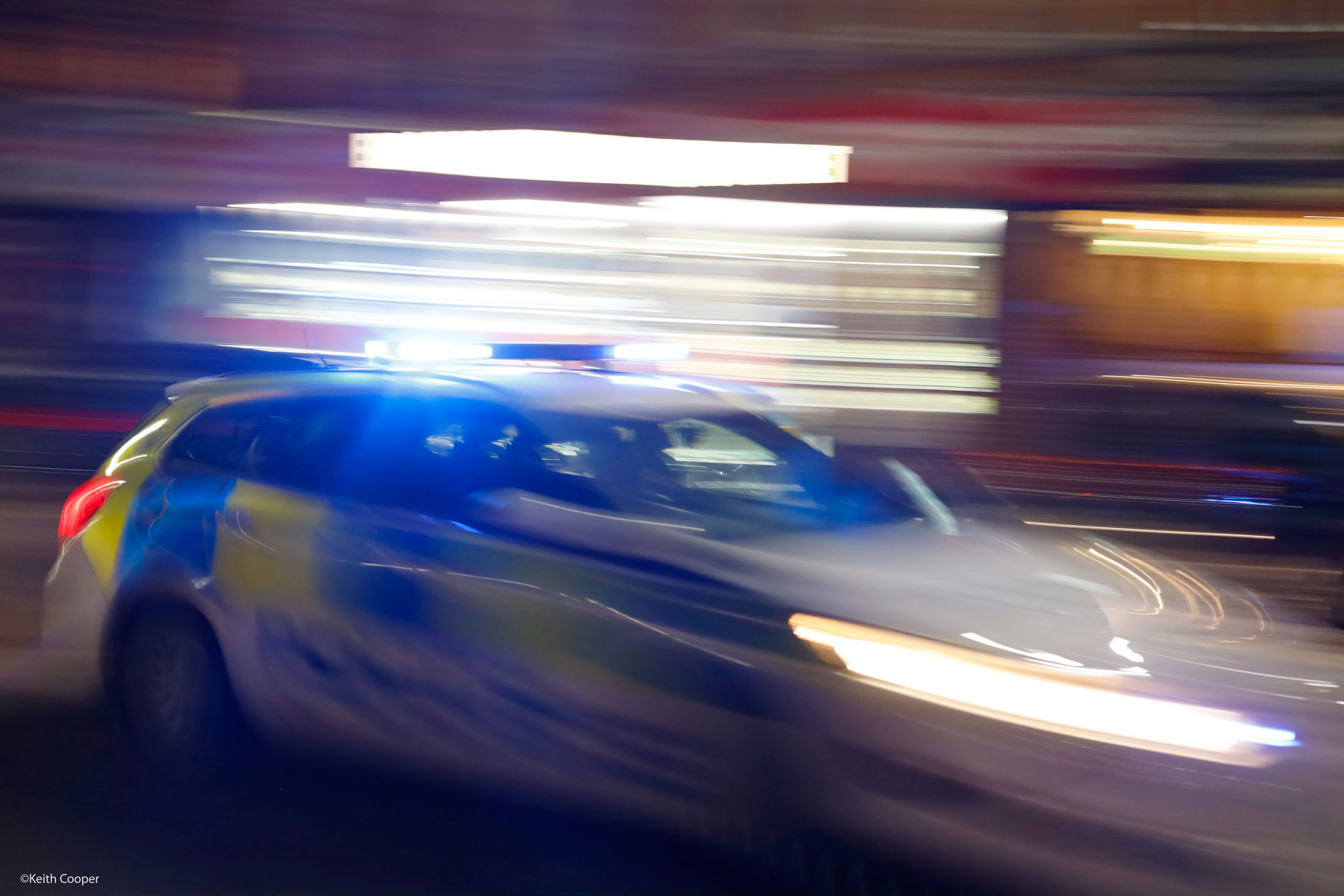police car