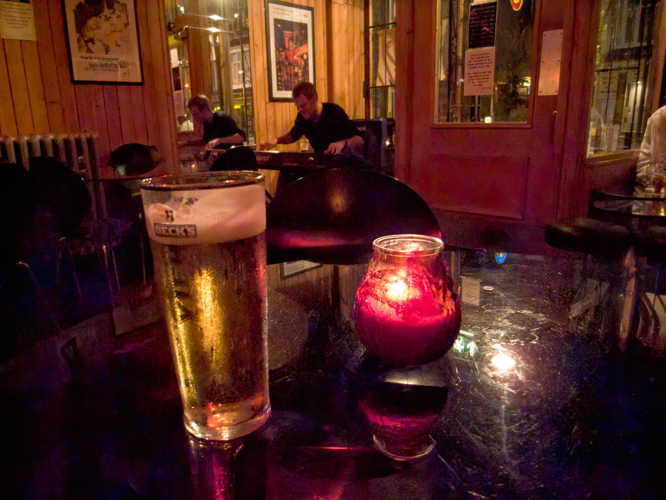 looking glass bar