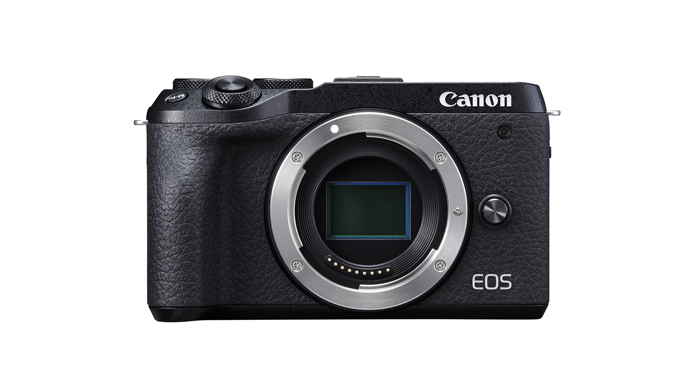 Black M6 II showing sensor