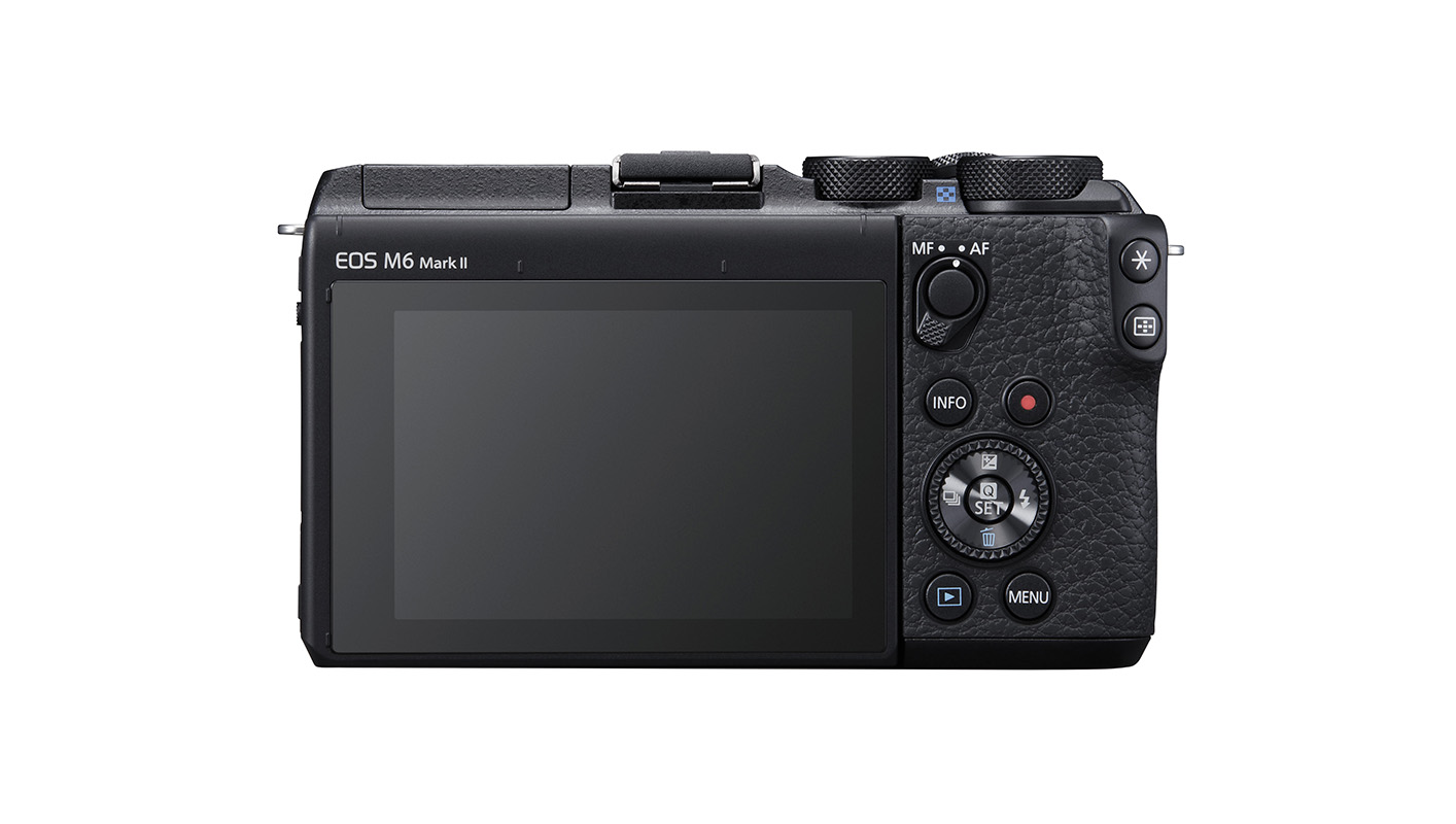Black M6 II rear screen