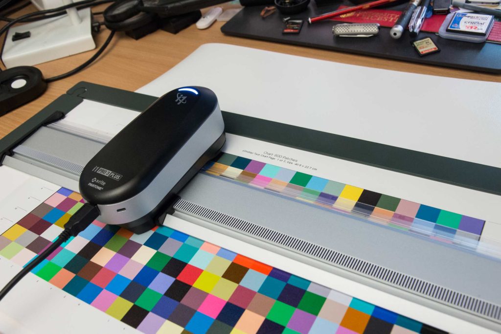 i1Pro 3 plus strip scanning