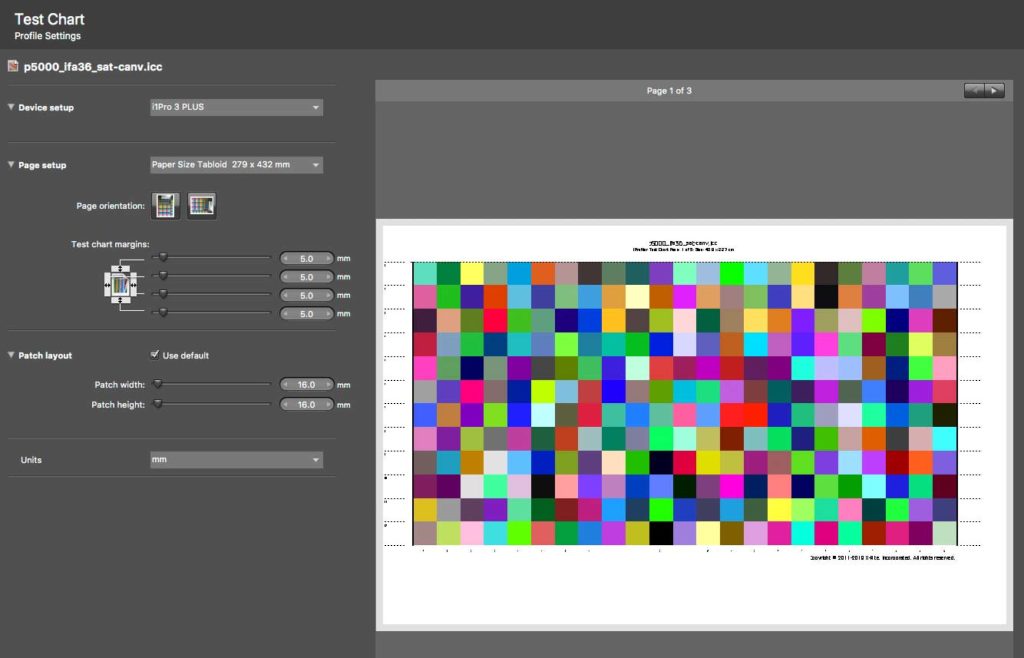test-chart-layout-design
