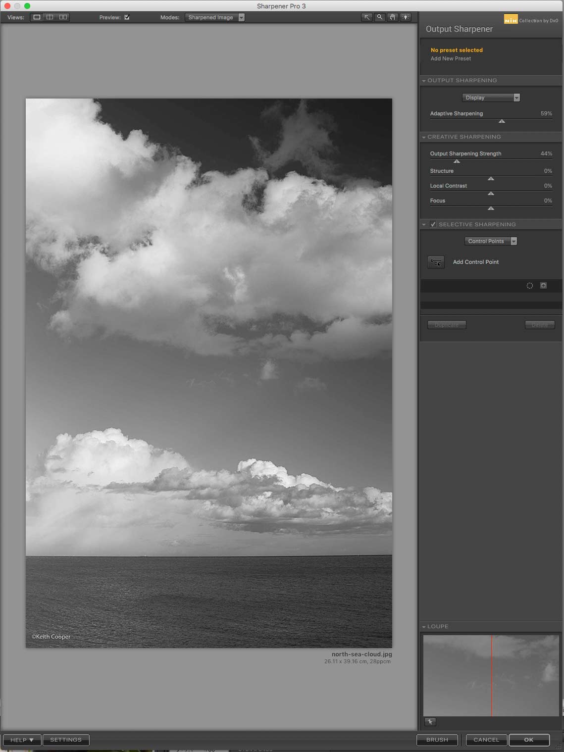 display-sharpening
