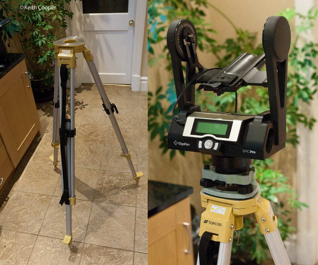 topcon survey tripod