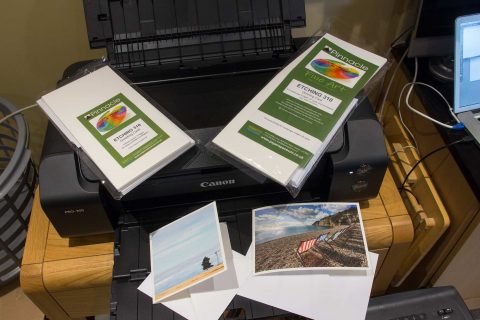 Greeting card paper and printing